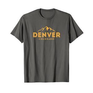 Denver Colorado Souvenir Retro Mens Womens T Shirt
